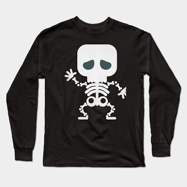 The Bone of Skull Long Sleeve T-Shirt by asokabudaya